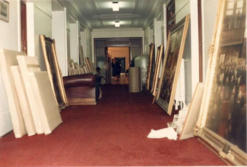 The Senate Government Lobby. The Senate Government Lobby.