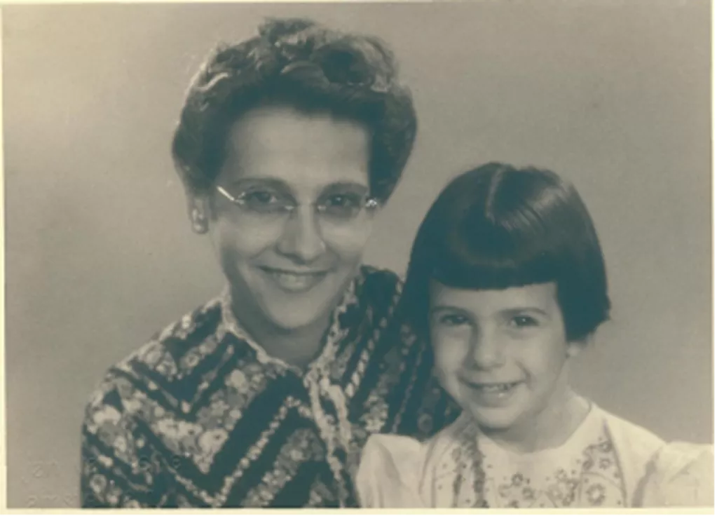 A photo of Netty and Bep in Amsterdam, c. 1943. A photo of Netty and Bep in Amsterdam, c. 1943.