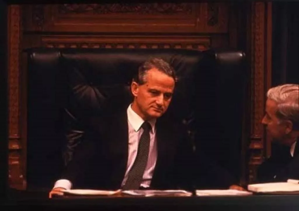 Philip Ruddock MP presiding over the House of Representatives