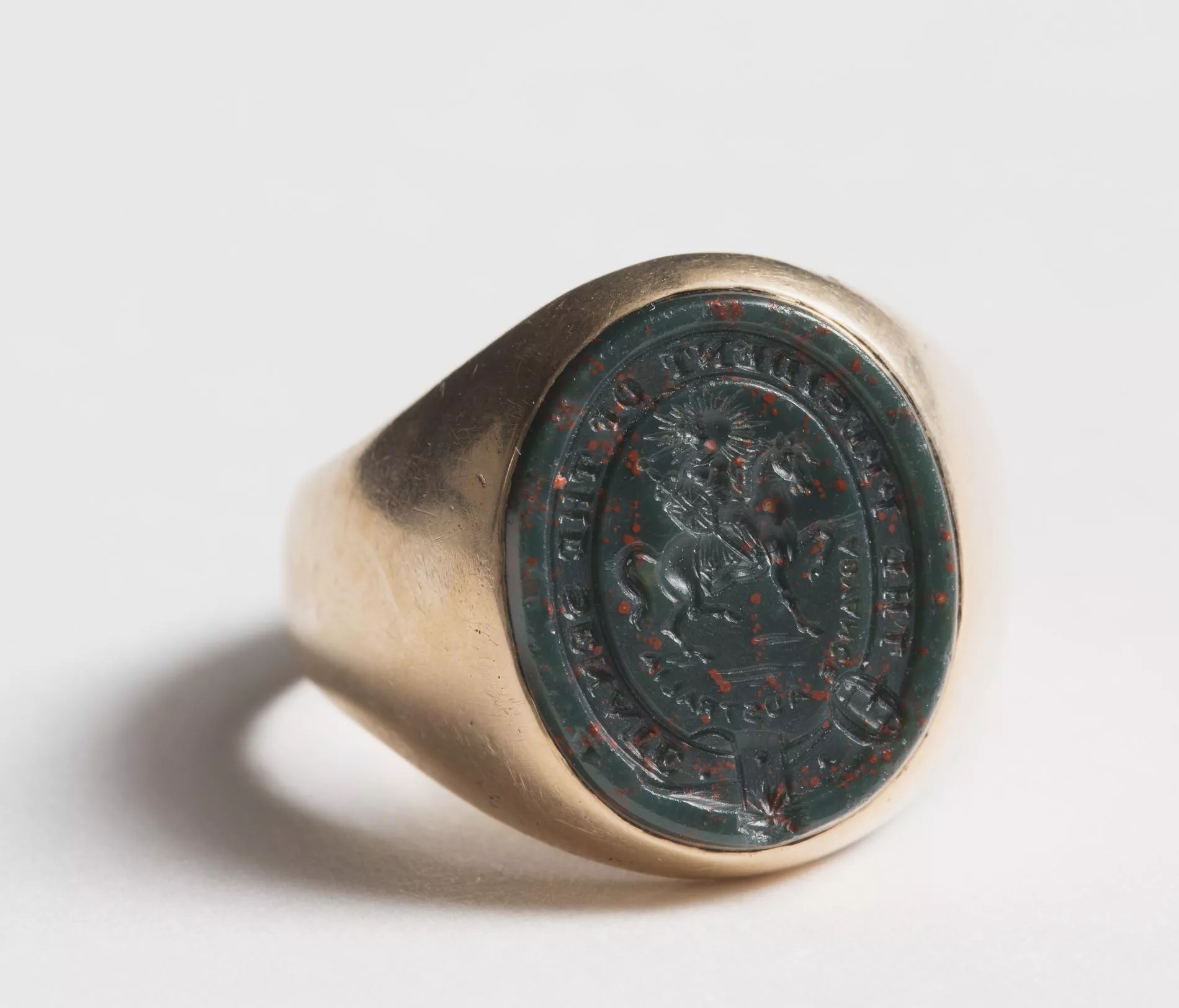 Photograph of a signet ring