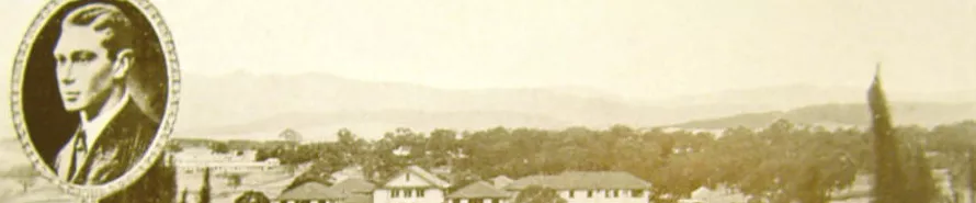 A postcard of Canberra from the 1920s