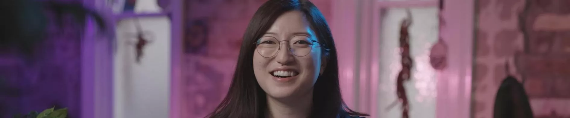 Meg O'shae smiling