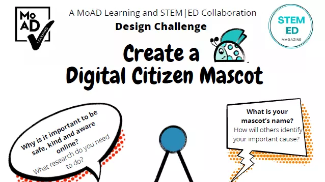 Create a digital citizenship mascot