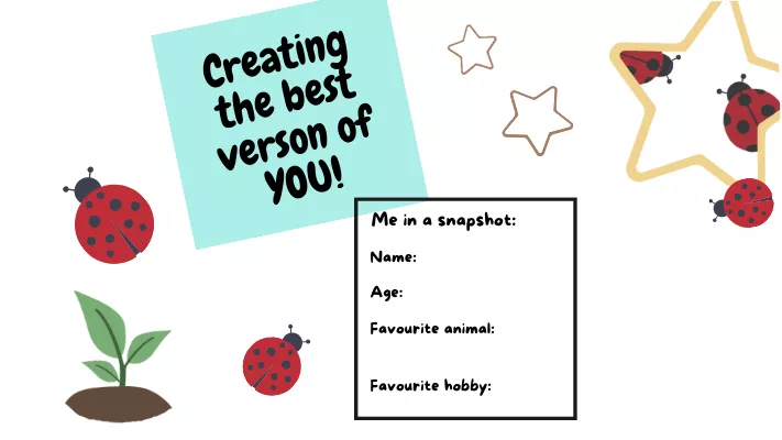 Creating the best version of you Creating the best version of you