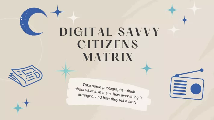 Digital savvy citizens 
