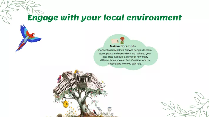 Engaging with your local environment Engaging with your local environment