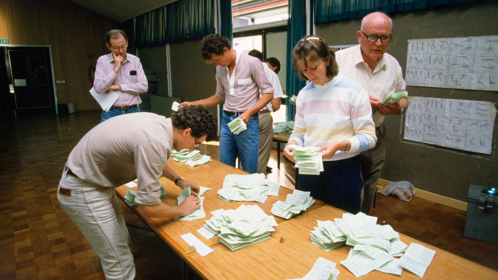 How are votes counted? 