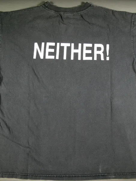 A political tshirt A political tshirt
