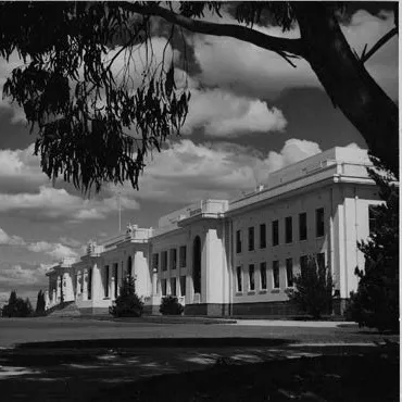 Old Parliament House in the 1950s