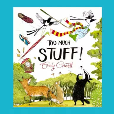 Too much stuff book cover