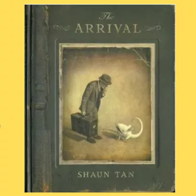 The arrival book cover