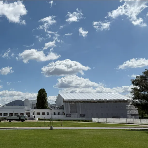 Old Parliament House building works