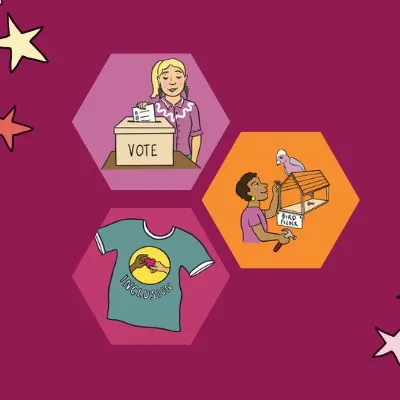 Hexagon thinking: making connections