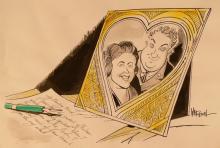 Love letters at the heart of politics