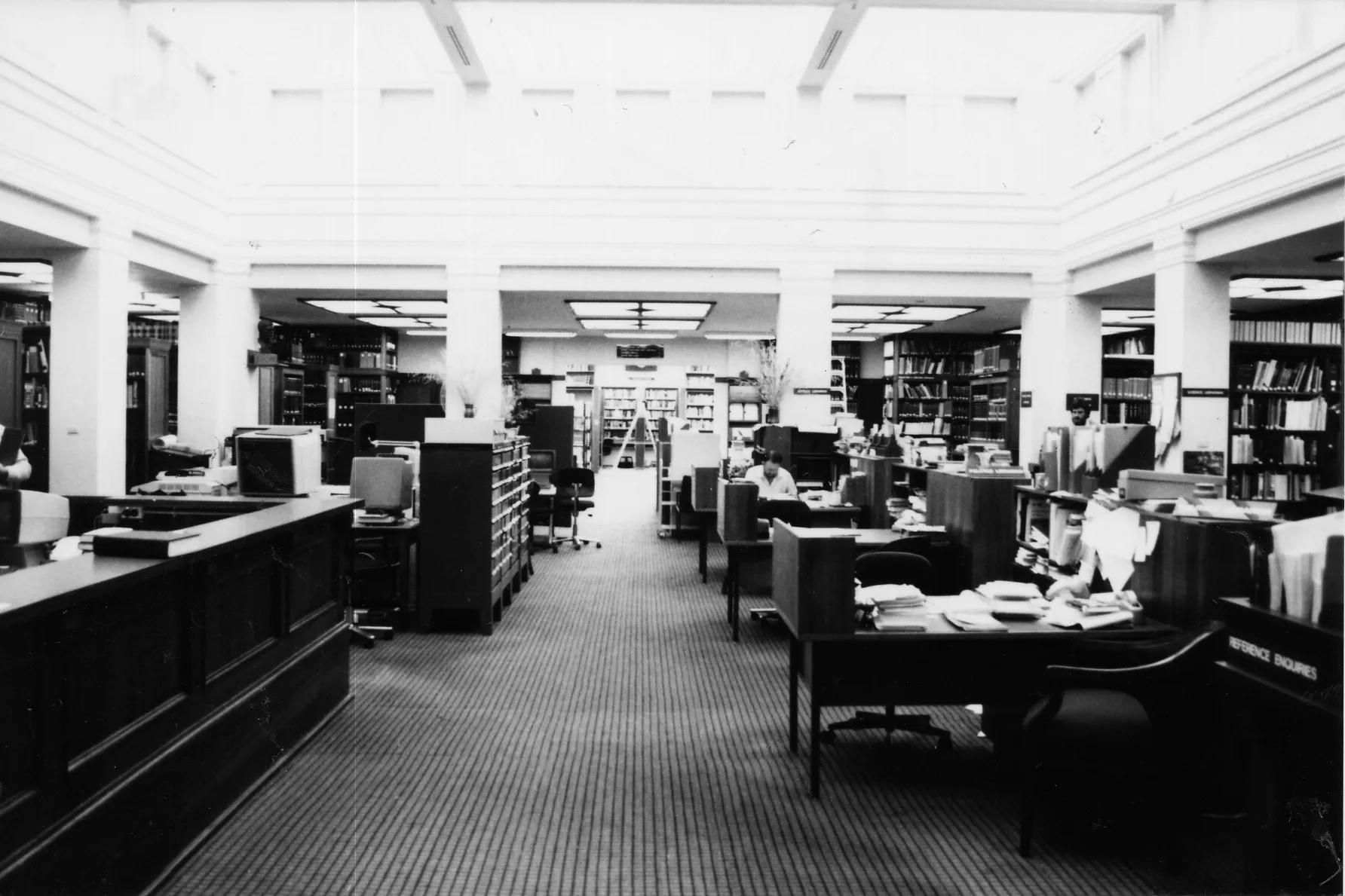 The Parliamentary Library at Old Parliament House.